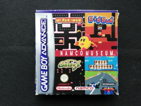 NAMCO MUSEUM ナムコミュージアム 海外版 箱説有 GBAアドバンス - 遊戯屋