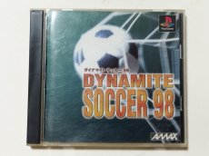 画像1: ダイナマイトサッカー'98　帯箱説有　PS1プレイステーション【管理9h1】 (1)