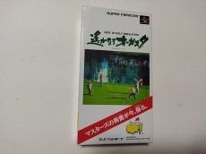 画像1: 遙かなるオーガスタ　葉書箱説有　SFCスーパーファミコン【4N7】 (1)