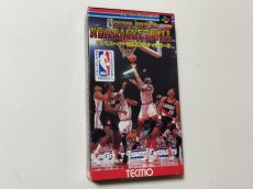 画像1: テクモスーパーNBAバスケットボール　葉書箱説有　SFCスーパーファミコン【管理6h9】 (1)