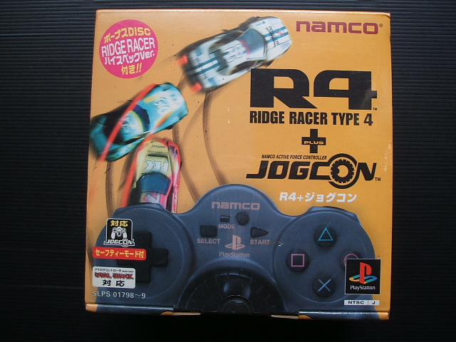 R4 RIDGE RACER TYPE 4+JOGCON R4+ジョグコン+belloprint.com