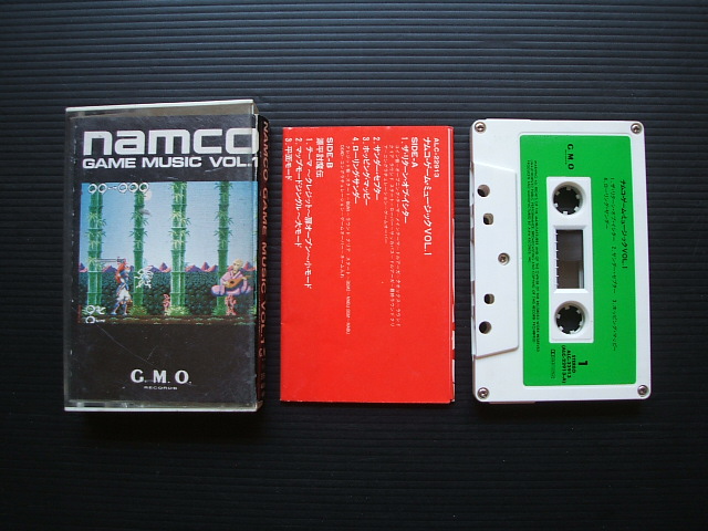 ナムコ・ゲーム・ミュージック Vol.1　カセットテープ