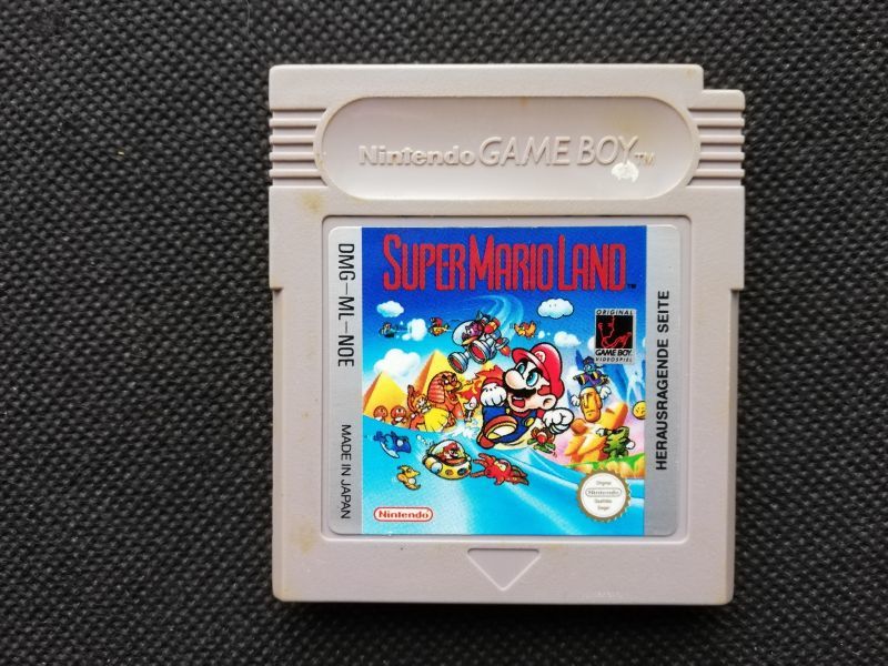 Super Mario Land　スーパーマリオランド　海外版　箱説無　GBゲームボーイ