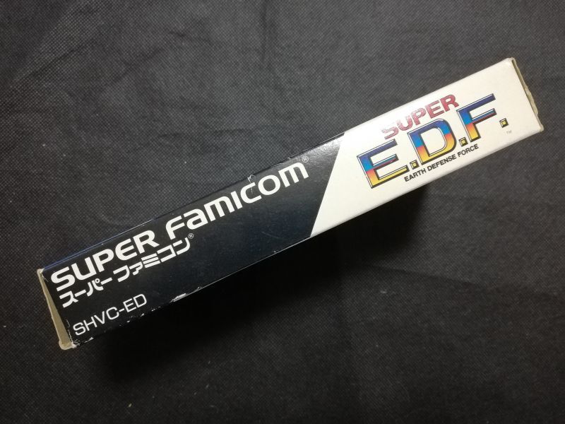 スーパーEDF SUPER E.D.F. 箱説有 SFCスーパーファミコン - 遊戯屋