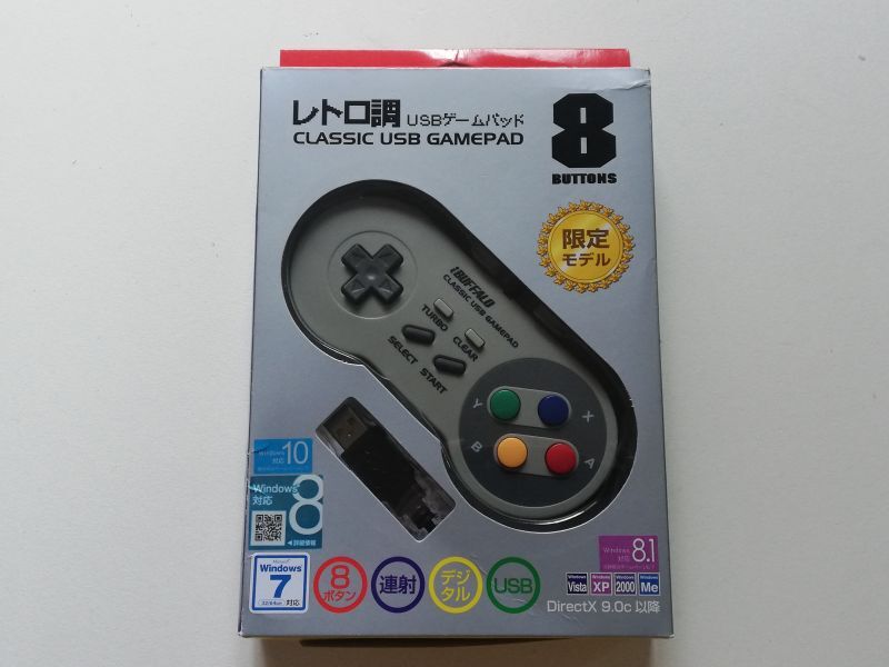 レトロ調USBゲームパッド　10個
