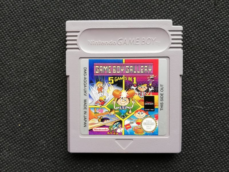 Game Boy Gallery 5 Games In 1 ゲームボーイギャラリー5 海外版 箱説無 Gbゲームボーイ 遊戯屋